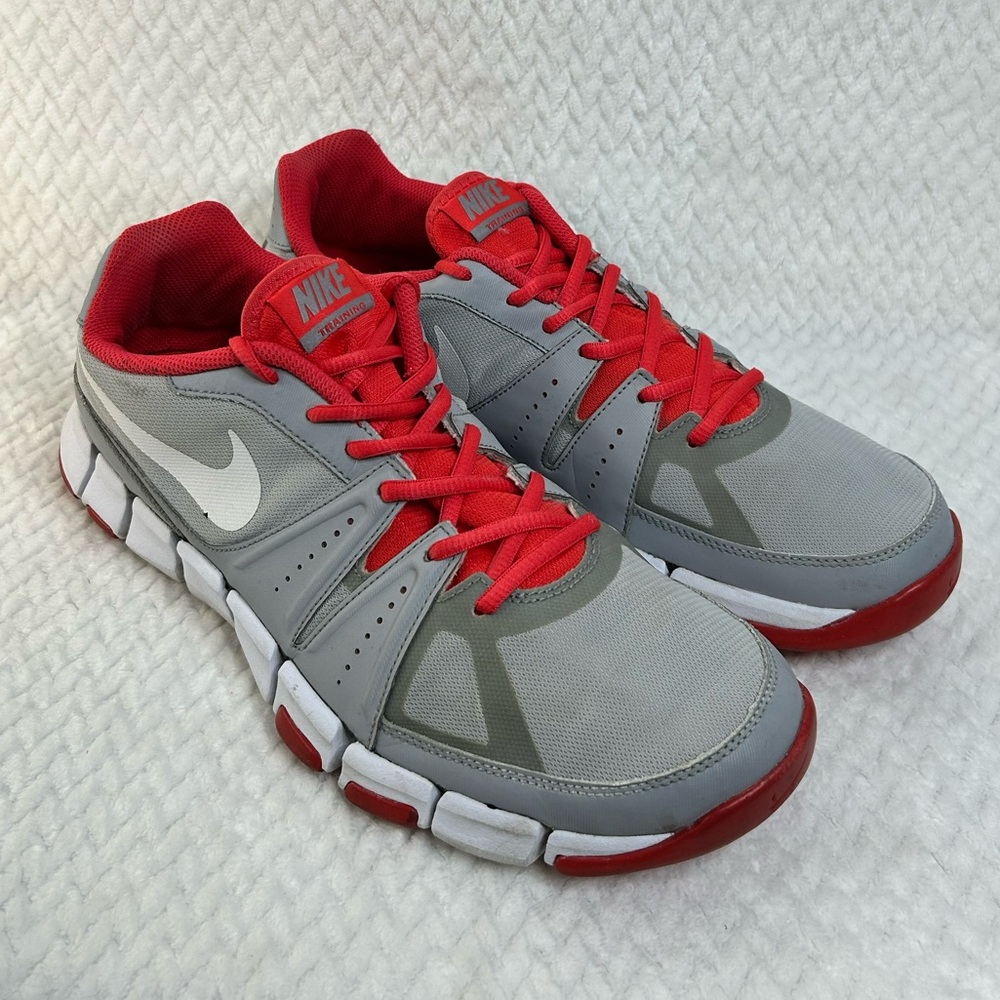 Nike Flex Show 3 684701-011 Coral Wolf Grey Cross Trainer Shoes men’s Size 12